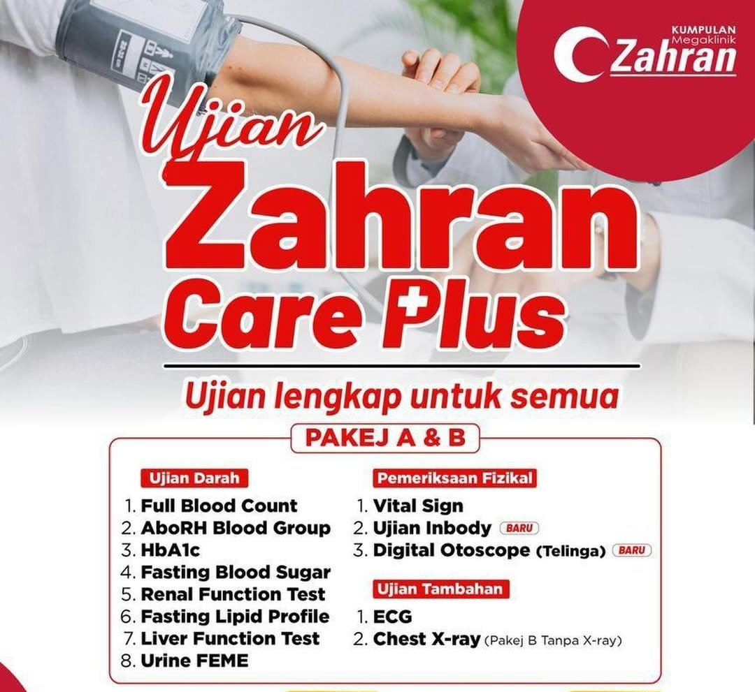 Ujian Zahran Care Plus